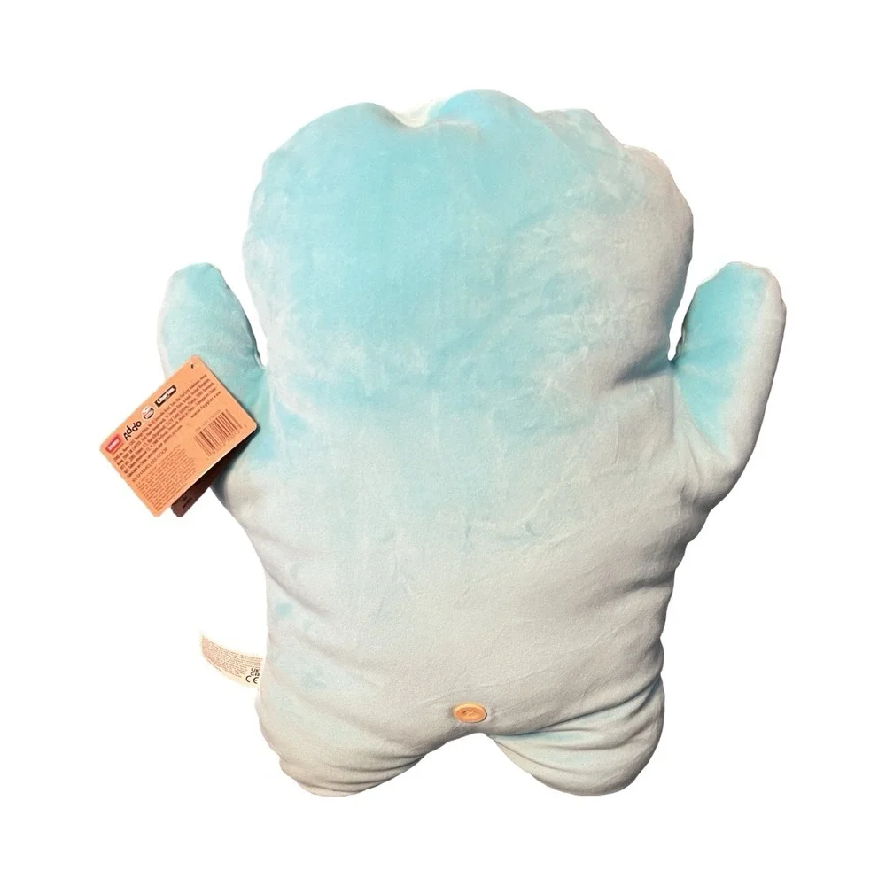Zuru Fuggler‎ Bigg Fuggs XL Shameless Goof Blue Plush Monster Human Teeth New